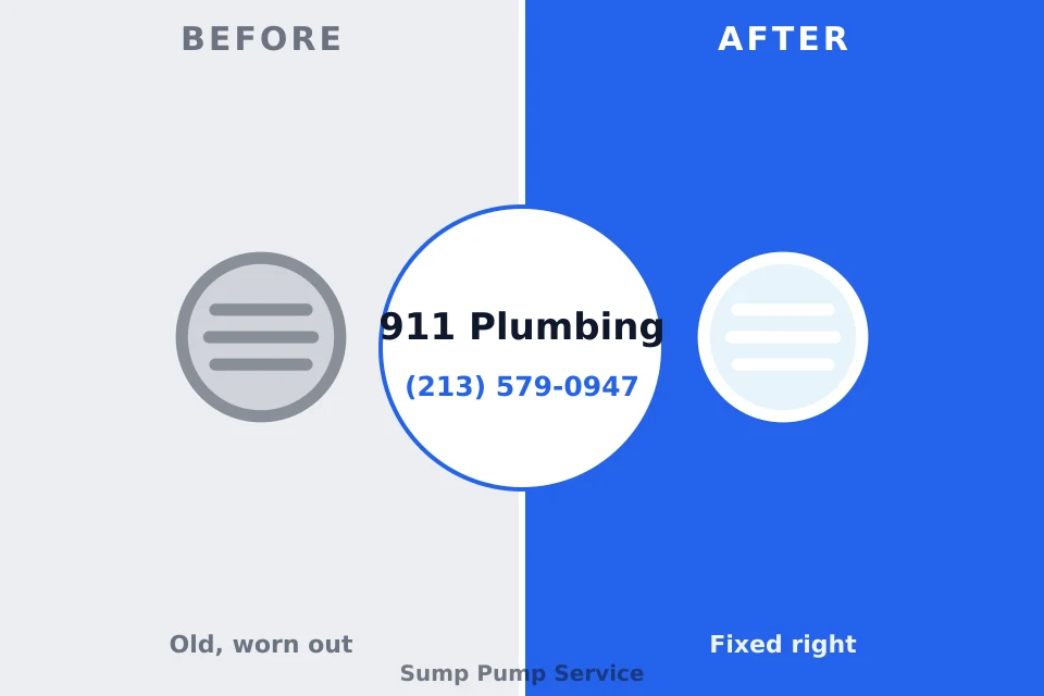Before and after: plumbing company Shaker Heights, OH